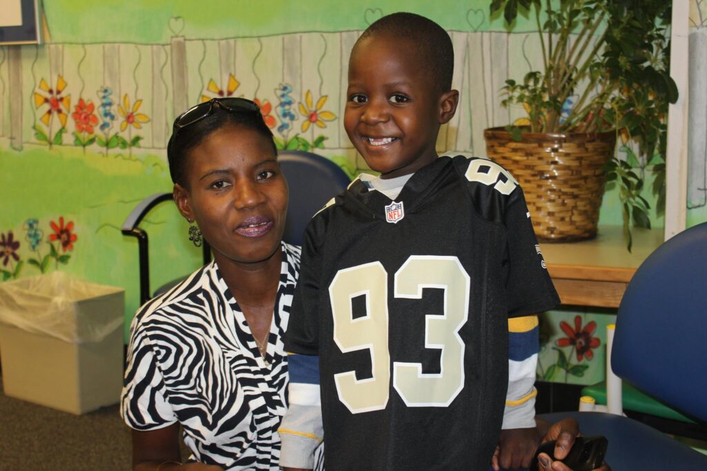 Kervenson in the US getting medical treatment