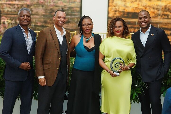 Marie-Claire Dorcely, CAO of Fonkoze FInancial Services at Ayiti Community Trust event